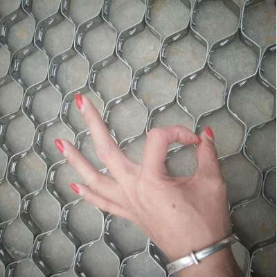 China Hex Steel Metal Mesh / Hex Steel net / flexible metal mesh netting