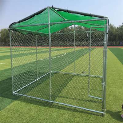 10ft * 10ft * 6 ft Galvanized Outdoor Dog Kennels