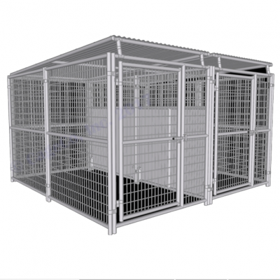 european style dog kennel panel / wrought iron dog kennel